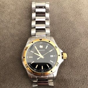 Movado two tone series 800